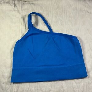 No Boundaries Blue Crop Top